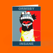 Ormsby Campaign Greeting Card (Blank Inside)