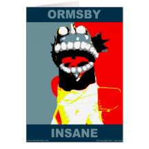 Ormsby Campaign Greeting Card (Blank Inside)