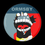 Ormsby Campaign Magnet Round