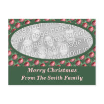 Ornament Background Photo Frame postcards