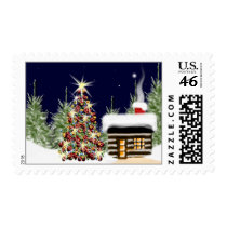 Ornament Christmas Holiday Tree postage