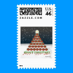Ornament Christmas Tree Postage Stamps stamps