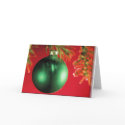 ornament in snow cards