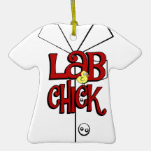 ORNAMENT - LAB CHICK - LABORATORY