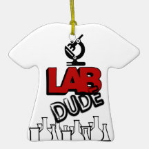 ORNAMENT - LAB DUDE - LABORATORY