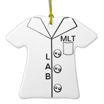 ORNAMENT - LABORATORY MLT LAB COAT MEDICAL TECH