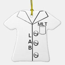 ORNAMENT - LABORATORY MLT LAB COAT MEDICAL TECH