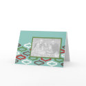 ornament retro photo template cards