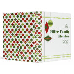 Ornament Sensation! Vinyl Binder