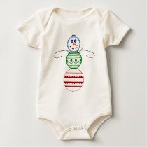 Ornament  Snowman - Infant Onesie