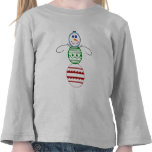 Ornament  Snowman - Toddler Long Sleeve T-shirts