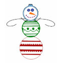 Ornament Snowman - Women's T-shirt (red) by thehollyleaf Ornament Snowman - Women's T-shirt (red)