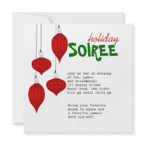Ornament Soiree invitations