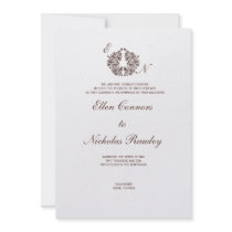 Ornament wedding invitation by weddingsnengagements Ornament wedding invitation