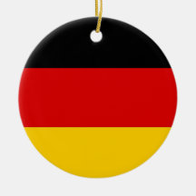 Ornament with flag of Germany