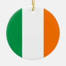 Ornament with flag of Ireland