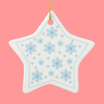 Ornament with Snowflakes ornaments