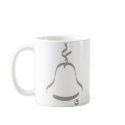 Ornamental Abstract Wedding Bell mugs