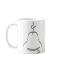 Ornamental Abstract Wedding Bell mugs
