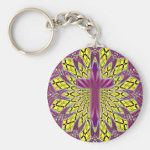 ORNAMENTAL CROSS KEYCHAINS