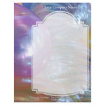 Ornamental Dreams in Rainbow Color Letterhead Template