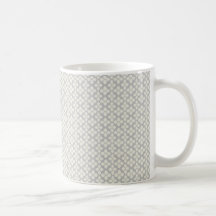 ORNAMENTAL GREY GRAY BEIGE PATTERN EXES TEXTURES B MUG