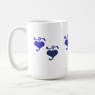Ornamental Hearts Mug mug