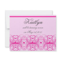 ORNAMENTAL HOT PINK invitations by bd5178 ORNAMENTAL HOT PINK invitations