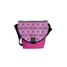 Ornamental India Stripe Messenger Bags