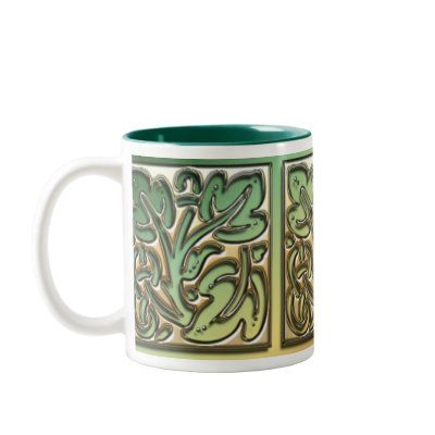 Ornamental Leaves Coffee Mug by Felidae52