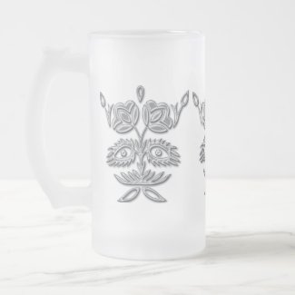 Ornamental Metal Mug mug