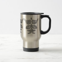 Ornamental Metal Mug