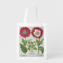 Ornamental Poppies, from the 'Hortus Eystettensis'  Grocery Bag at Zazzle
