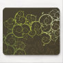 Ornamental Spiral Vine / Pattern Modern Mousepad