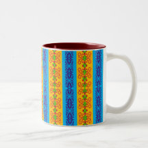 Ornamental Stripe Coffee Mug