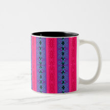 Ornamental Stripe Mugs