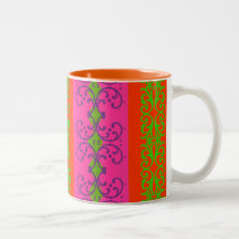 Ornamental Stripes Mugs
