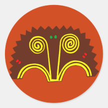 Ornamentation Africa Africa Sticker