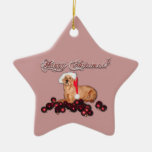 Ornamentation Happy Christmas “Irish Terrier "