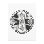 Ornamentation Indian native American Anasazi Post Card