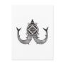 Ornamentation Indian native American Anasazi Postcards