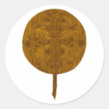 Ornamentation tribal Africa Africa Sticker