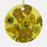 Ornamento de los girasoles adornos