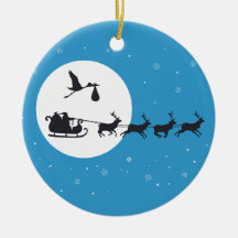 Ornamento del embarazo del navidad que viene a la  ornato