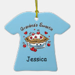 Ornamento personalizado empanada del Sweetie de la Adorno