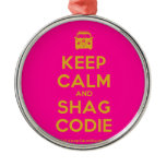 [Campervan] keep calm and shag codie  Ornaments