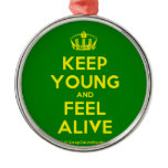 [Dancing crown] keep young and feel alive  Ornaments