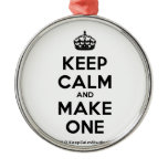 [Crown] keep calm and make one  Ornaments