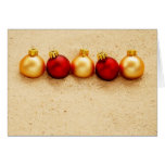 Ornaments at the Beach Cards