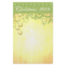 Ornaments & Christmas Trees in a Row Stationery